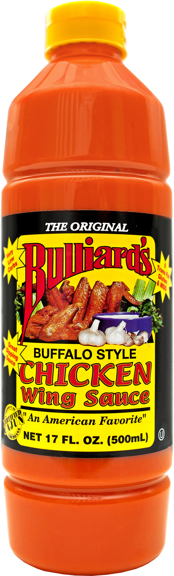 Bulliards Buffalo style Chicken wing sauce