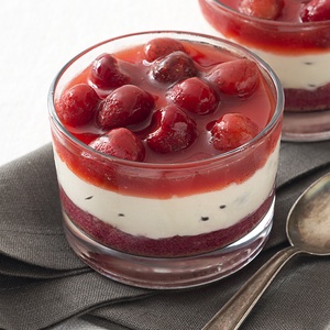 Bild på Mascarpone jordgubb i glas 12x110 g