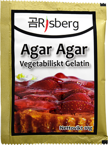 Bild på Agar Agar pulver vitt 12x10 g