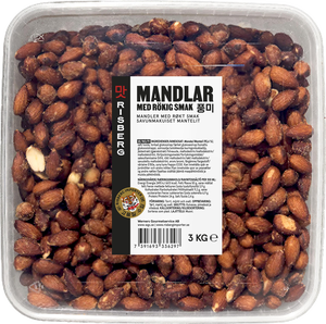 Bild på Mandlar med röksmak 3 kg