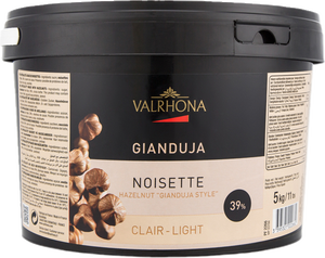 Bild på Nötcreme Ljus hasselnöt 39% 5 kg