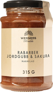 Bild på Rabarber, jordgubb & sakuramarmelad 315 g