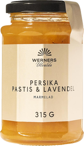 Bild på Persika, pastis & lavendelmarmelad 315 g