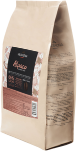 Bild på Feves Alpaco mörk chokladpellets 66% 3 kg