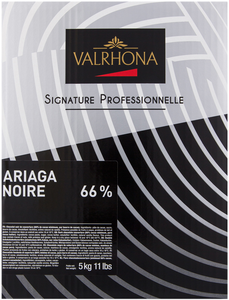Bild på Valrhona Ariaga mörk chokladpellets 66% 5 kg