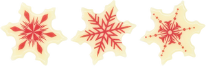 Bild på Chocolatree snöflinga röd