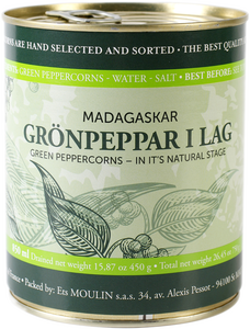 Bild på Grönpeppar i lag 450 g