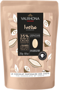 Bild på Valrhona Ivoire 35% 250 g