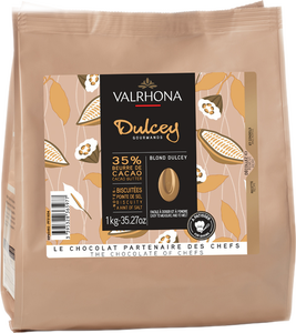 Bild på Valrhona Dulcey blond 35% 1 kg