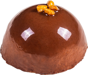 Bild på Chokladkupol med krokant Vegan