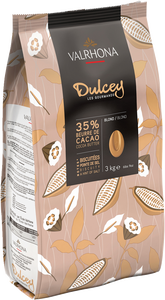 Bild på Feves Dulcey chokladpellets 35% 3 kg