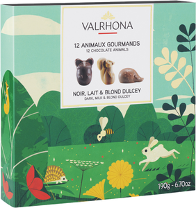 Bild på Valrhona chokladdjur ask 190g