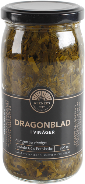 Dragonblad i vinäger 160 g