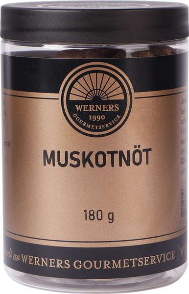 Muskotnöt hel 180 g