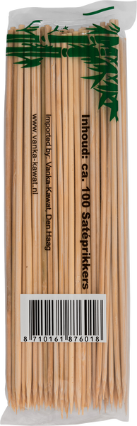 Satépinnar bambu 18cm 100 st