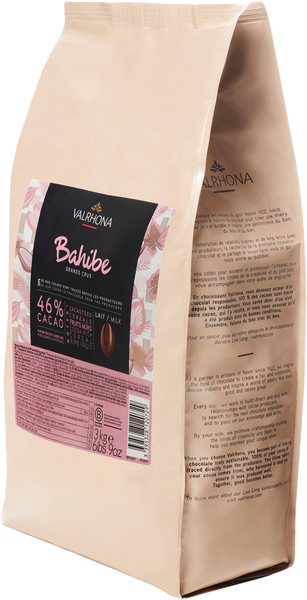 Feves Bahibe mjölk chokladpellets 46% 3 kg