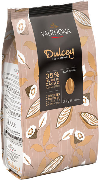 Feves Dulcey chokladpellets 35% 3 kg