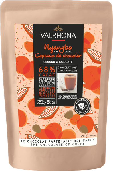 Nyangbo grovkrossad choklad 68% 250g
