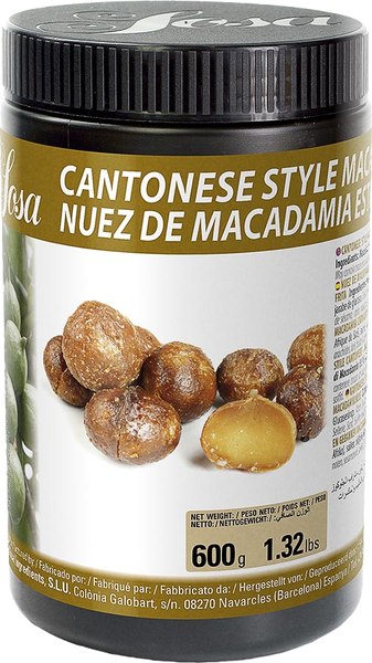 Macadamianötter karamelliserade 750 g