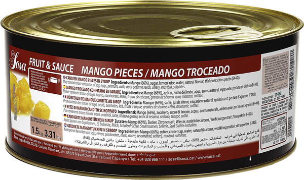 Mangokuber confit 1,5 kg
