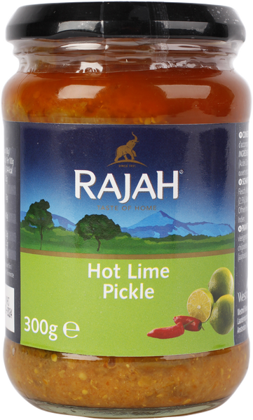 Pickles Lime hot Rajah 300 g