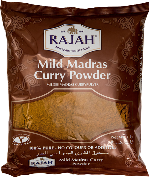 Curry Mild Madras Rajah 1 kg