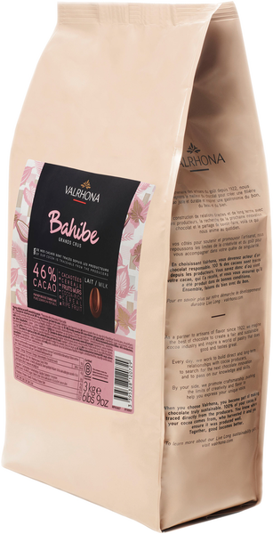 Feves Bahibe mjölk chokladpellets 46% 3 kg