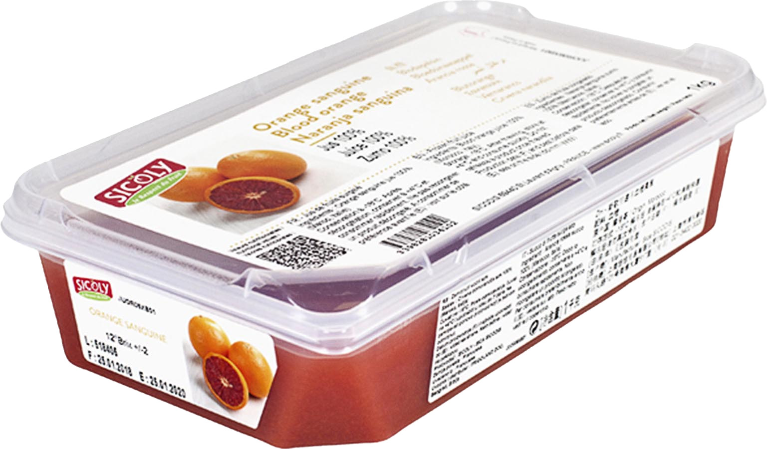Blodapelsinpuré osötad 1 kg