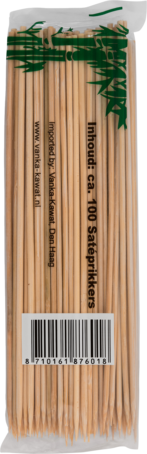 Satépinnar bambu 18cm 100 st