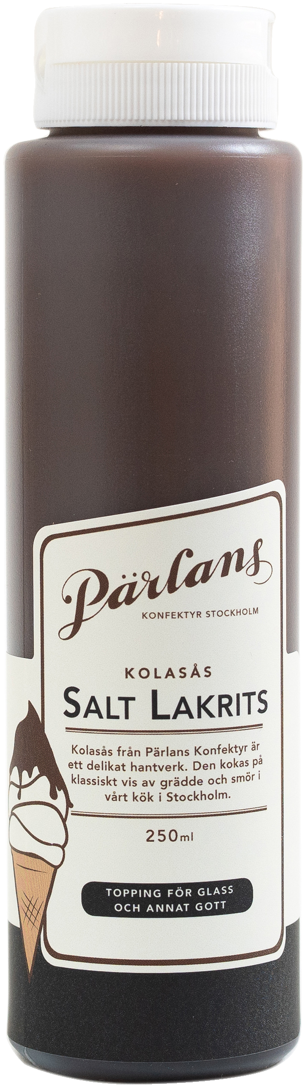 Kolasås salt lakrits 250 ml