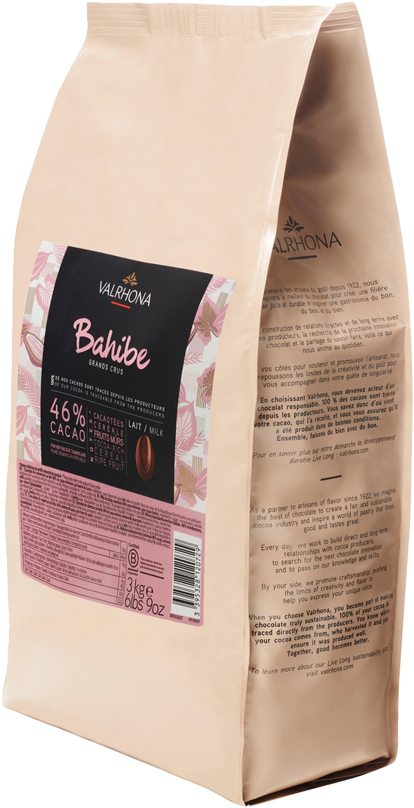 Fèves Bahibe Mjölk 46% 3 kg