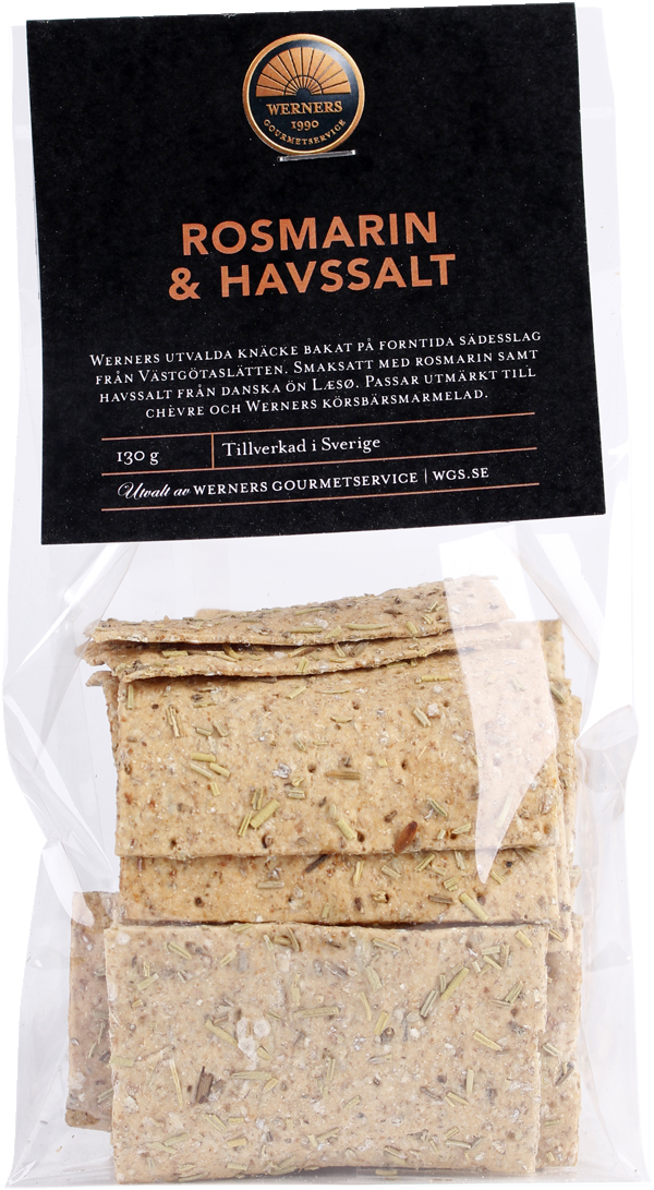 Knäcke Rosmarin/Havssalt 130g